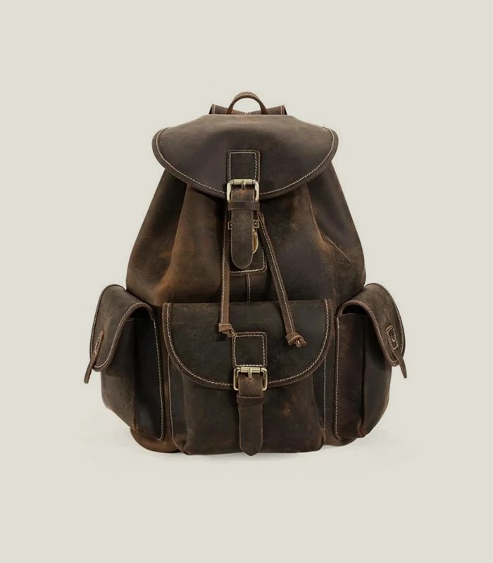Leather Buffle Bag - Image 2